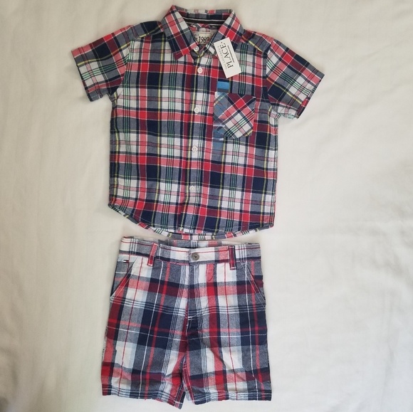 The Children's Place Other - 2-3T kids shorts and shirt